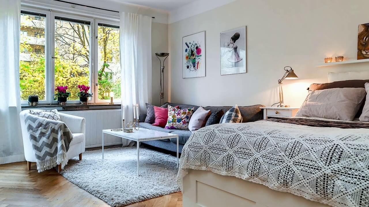 Decorating small studios: ideas and tips