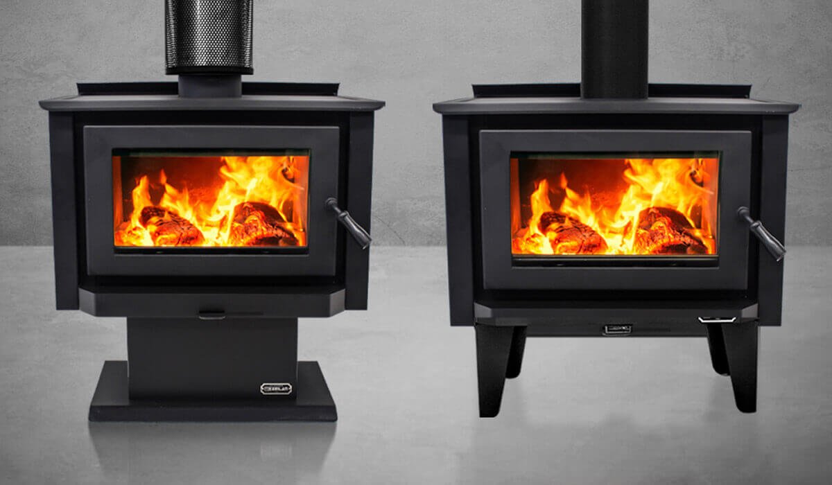 Wooden Fireplace