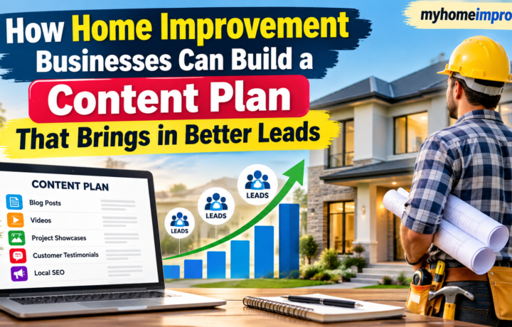 How Home Improvement Businesses Can Build a Content Plan That Brings in Better Leads